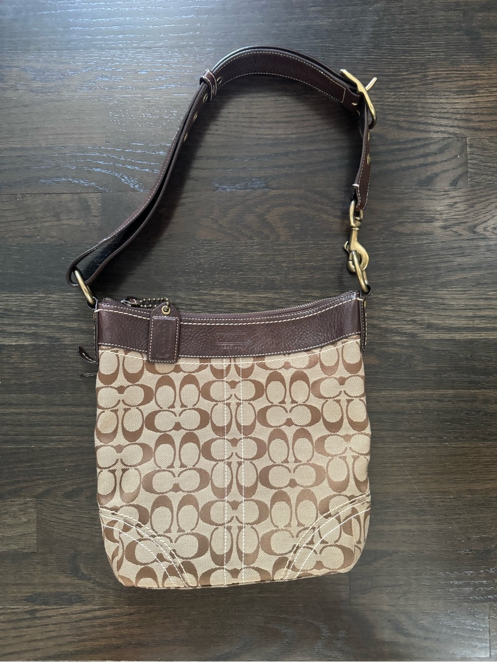 Vintage Coach Signature C 10403 Crossbody Shoulder Bag Y2K